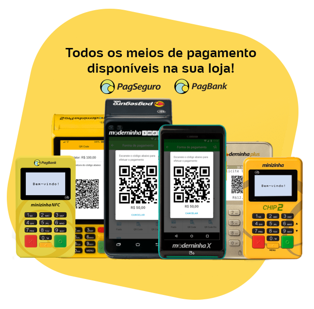 Pagbank máquina de cartão